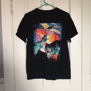Space dinosaur tee shirt